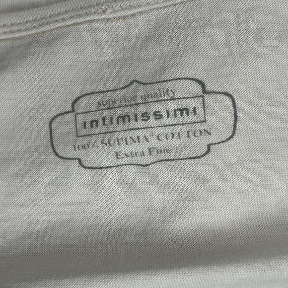 Intimissimi Jersey Knit Top Cream Size Large - Picture 6 of 9